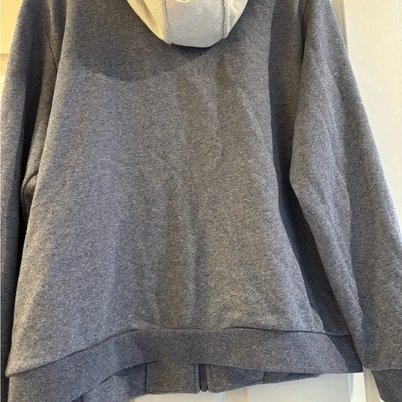 Lacoste heather blue lightweight zipped hoodie - Picture 5 of 5